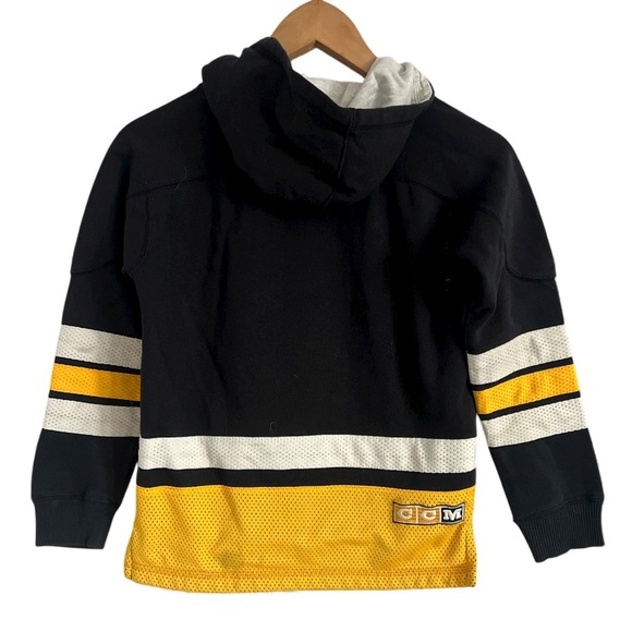 Vintage NHL BOSTON BRUINS YOUTH CCM PRO OK'D JERSEY HOODIE - Picture 2 of 4